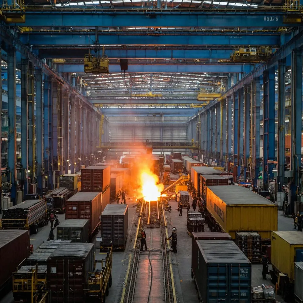 экспорт металлургии