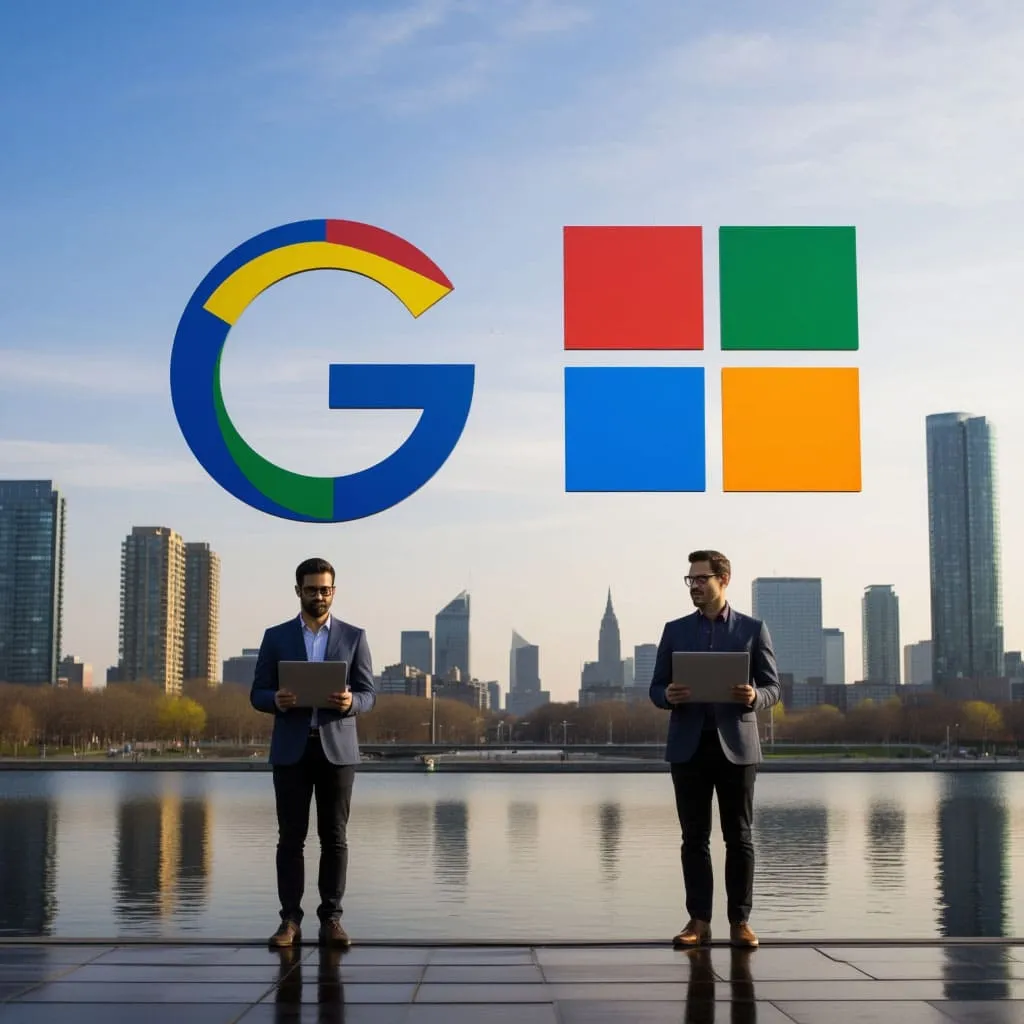 google и microsoft