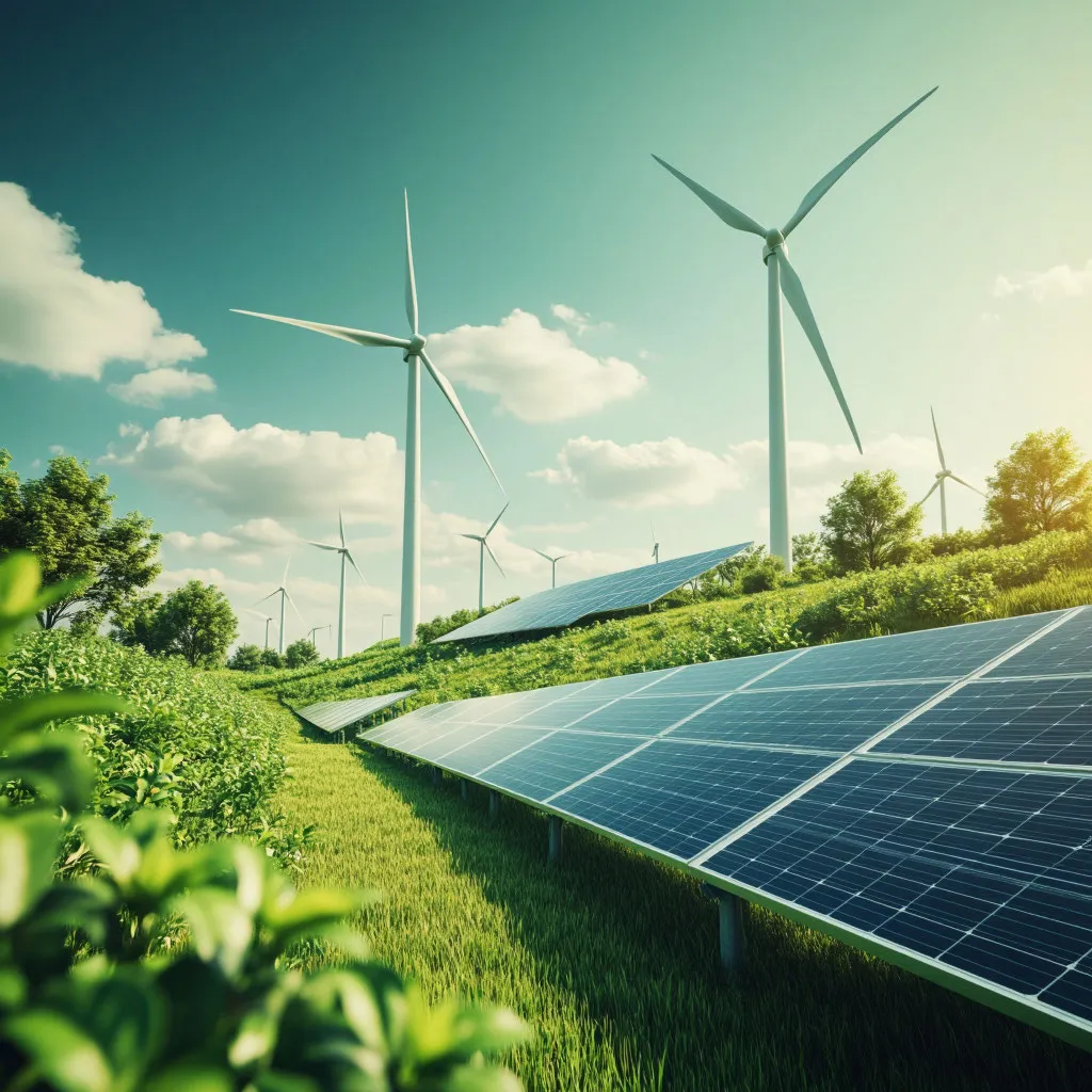 Развитие зеленой энергетики
