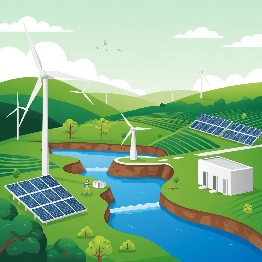 Развитие зеленой энергетики