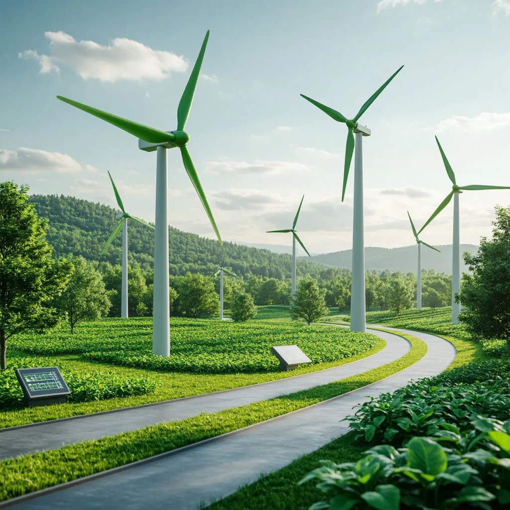 Развитие зеленой энергетики