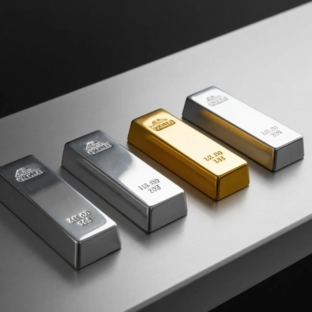 Золото, Платина, Серебро