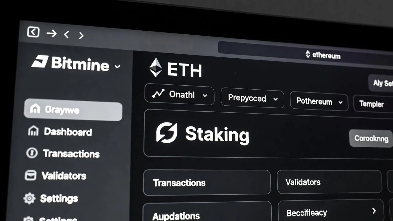 Bitmine Тома Ли добавила в стейкинг еще 171 264 ETH на сумму 503,2 млн долларов