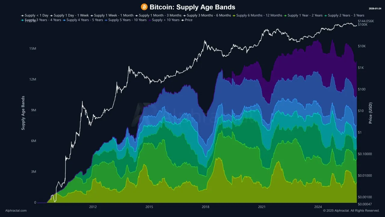 Краткосрочных держателей достиг своего пика на уровне текущих цен биткоина