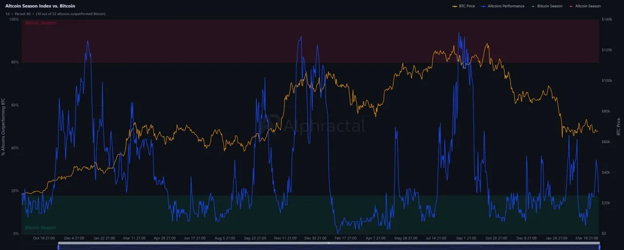 Здесь нет сезона альткоинов!