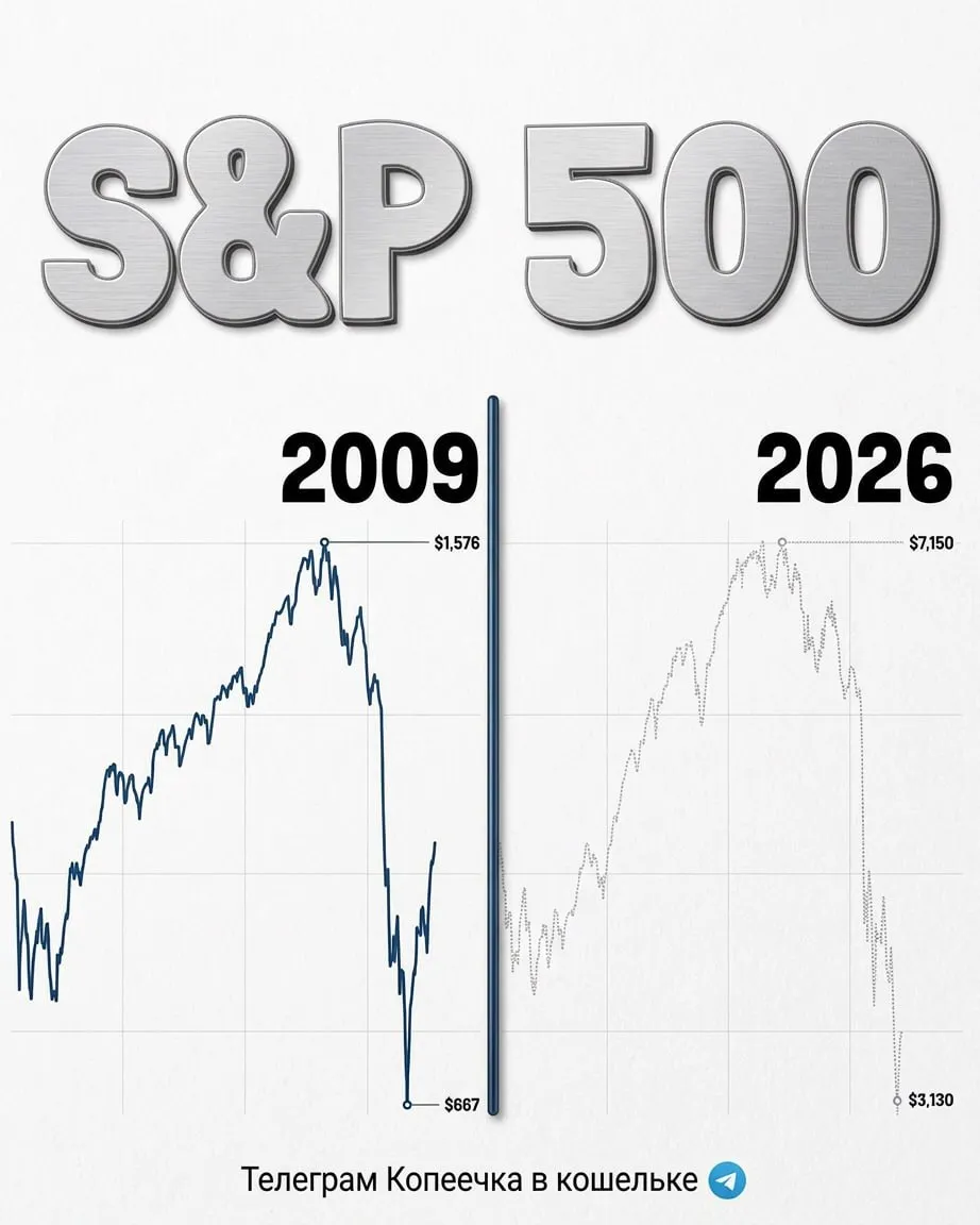 Интересно, повторяет ли S& P 500 $SPX этот фрактал